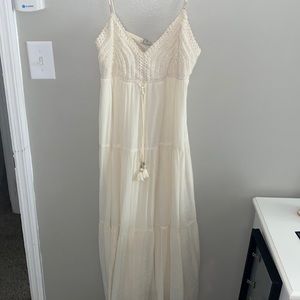 American Eagle Dress, Cream, Medium, worn once